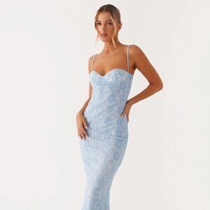 Peppermayo Sonia Maxi Dress Blue